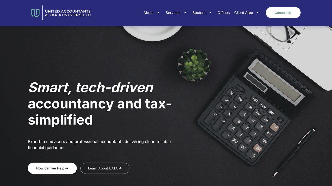 UATA website homepage